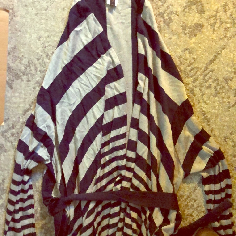 BCBG wrap sweater